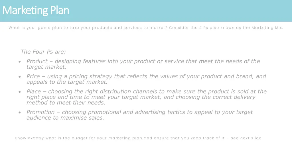 marketing plan marketing plan