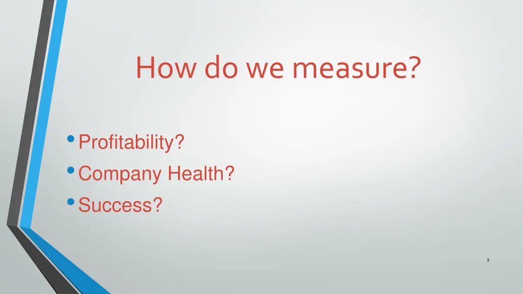how do we measure