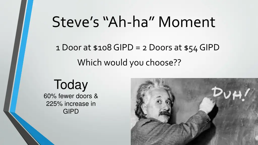 steve s ah ha moment