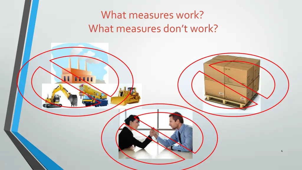 what measures work what measures don t work