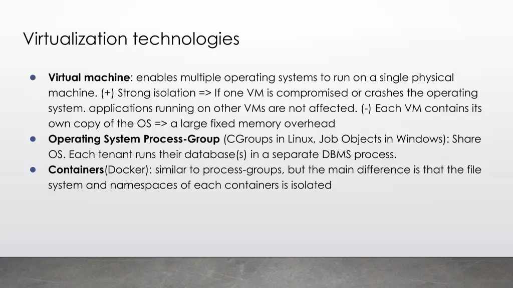 virtualization technologies