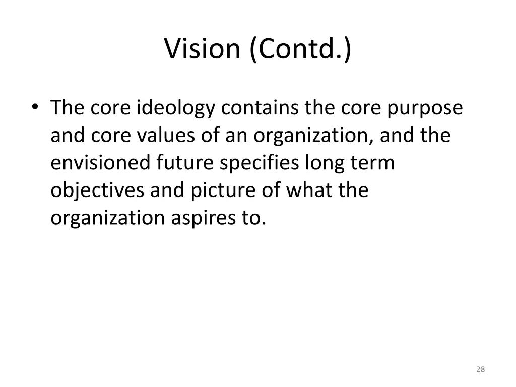 vision contd 2