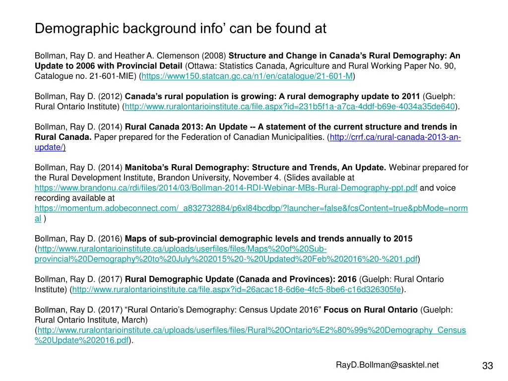 demographic background info can be found at