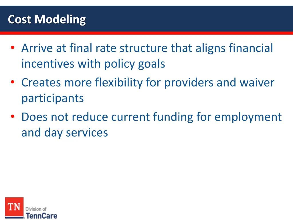 cost modeling