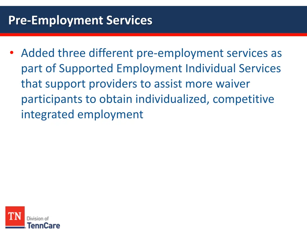 pre employment services