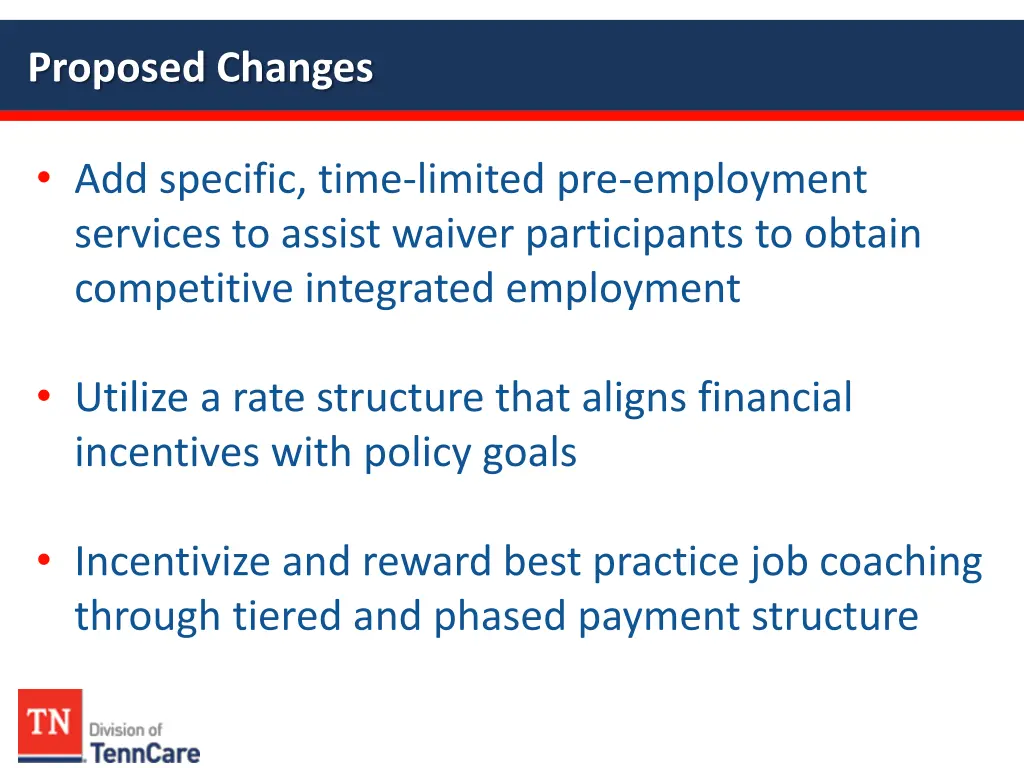 proposed changes 3