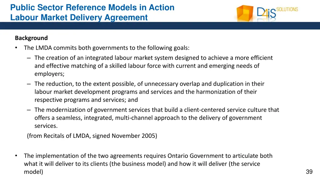 public sector reference models in action labour