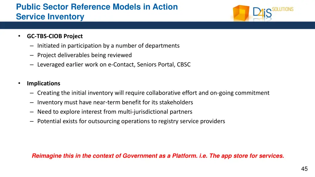 public sector reference models in action service 1