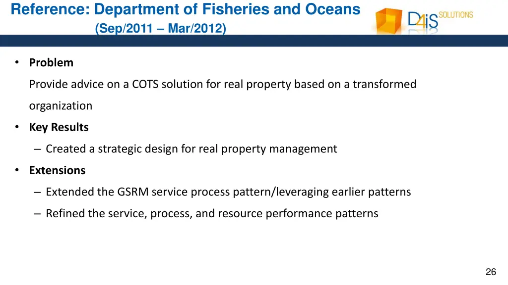 reference department of fisheries and oceans