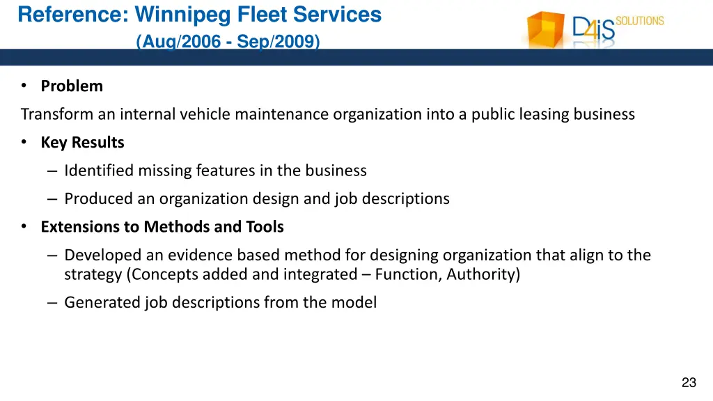 reference winnipeg fleet services aug 2006