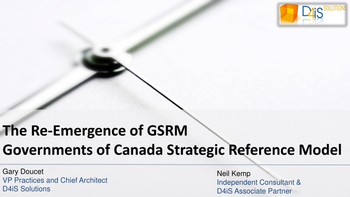 the re emergence of gsrm governments of canada