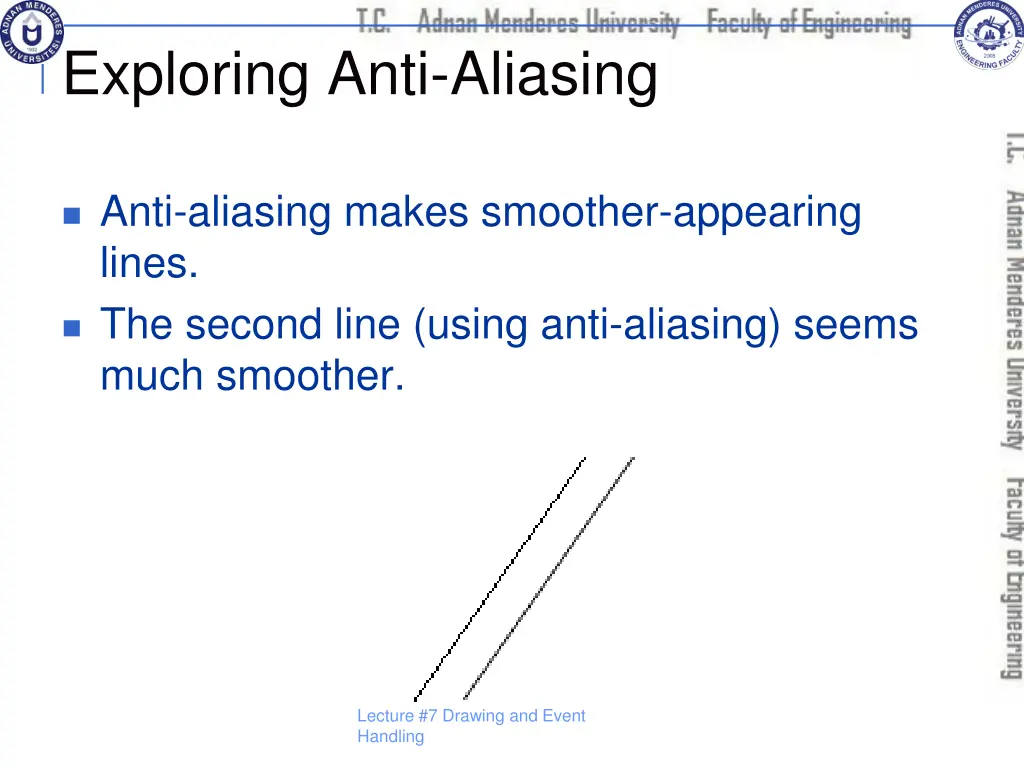 exploring anti aliasing