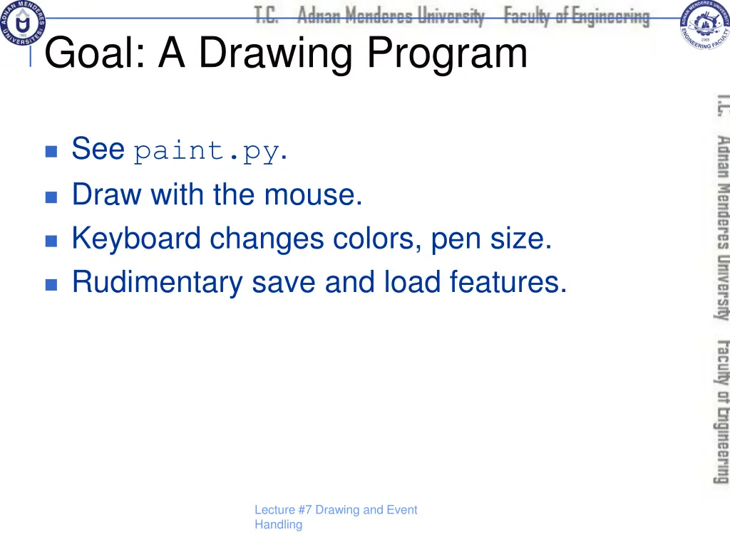 goal a drawing program