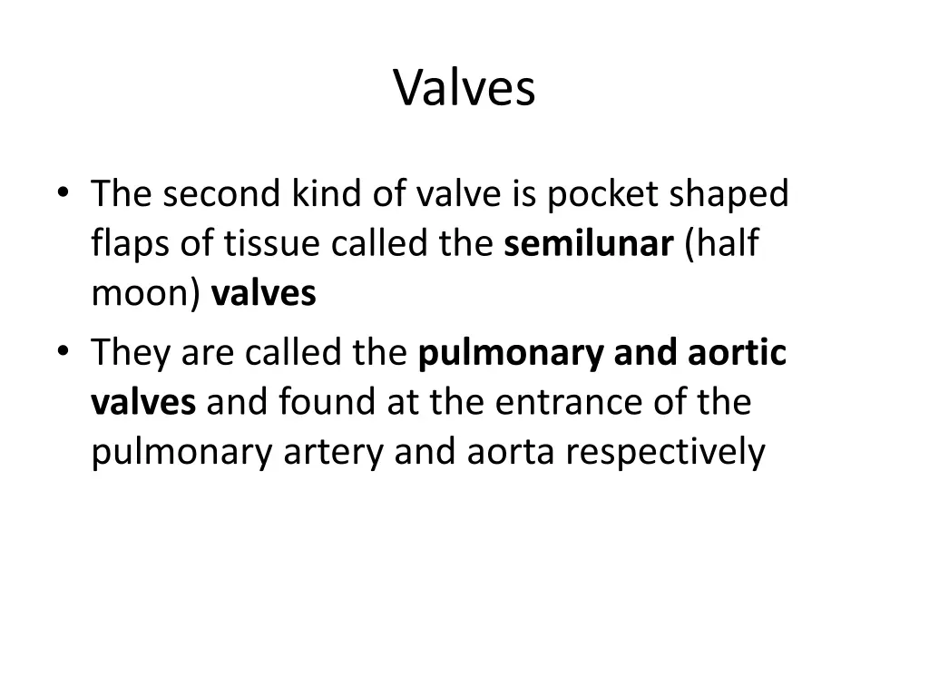 valves 1