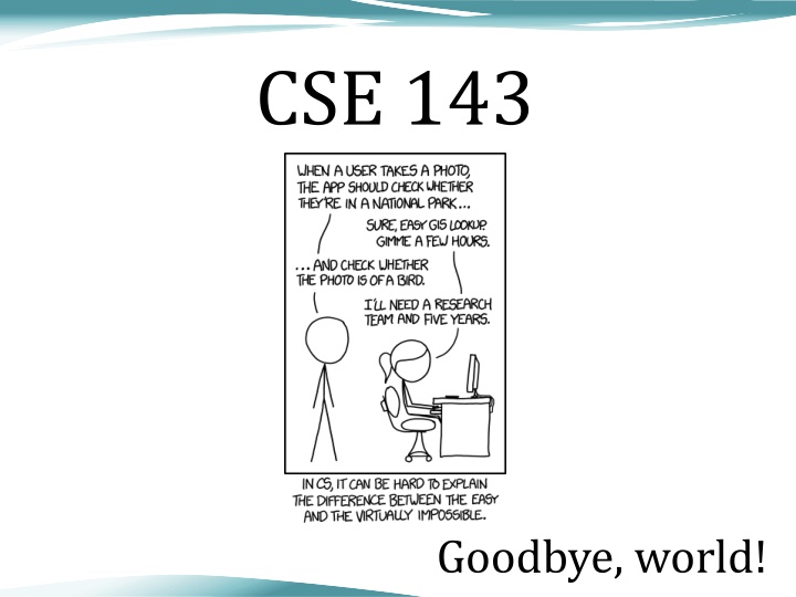 cse 143