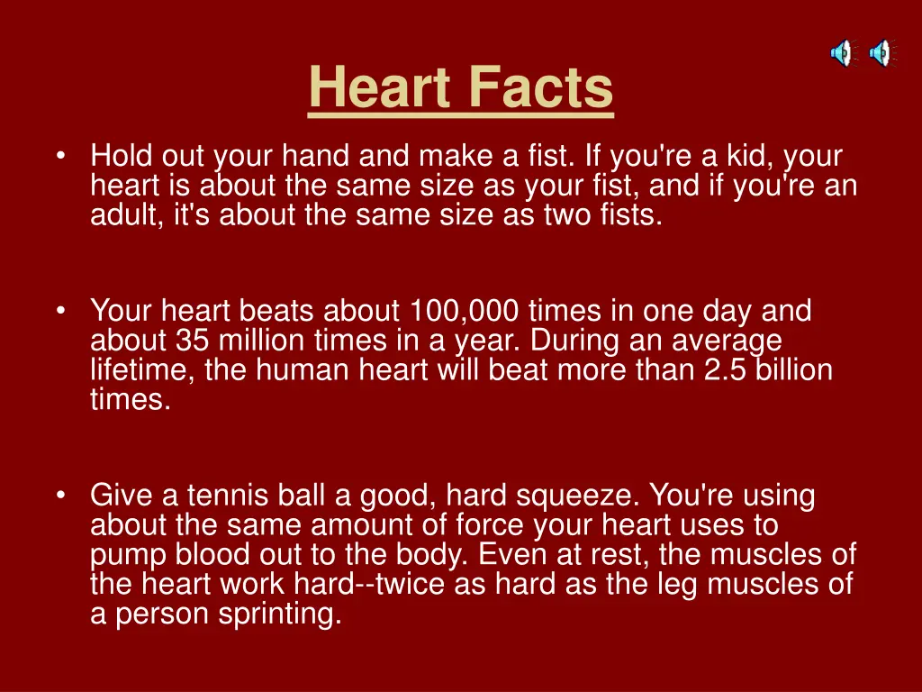 heart facts