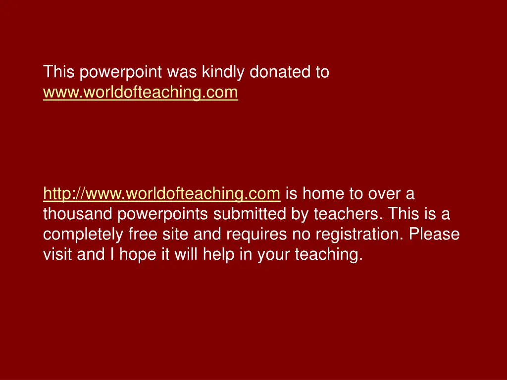this powerpoint was kindly donated