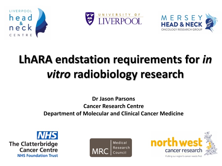 lhara endstation requirements for in vitro