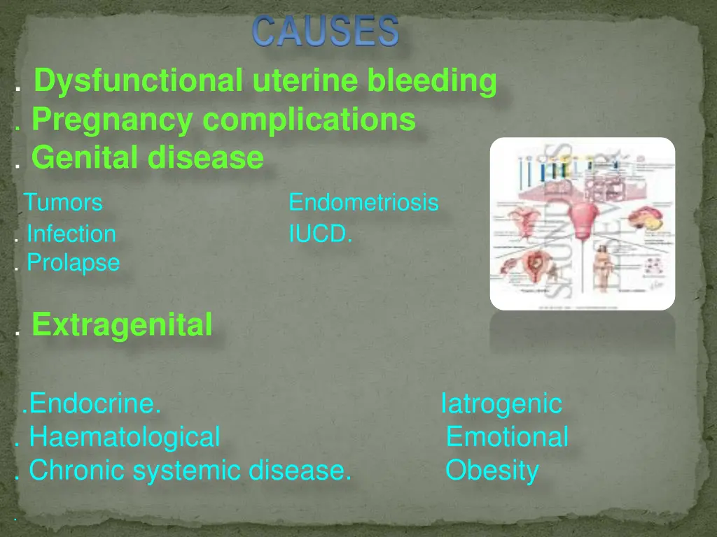 causes