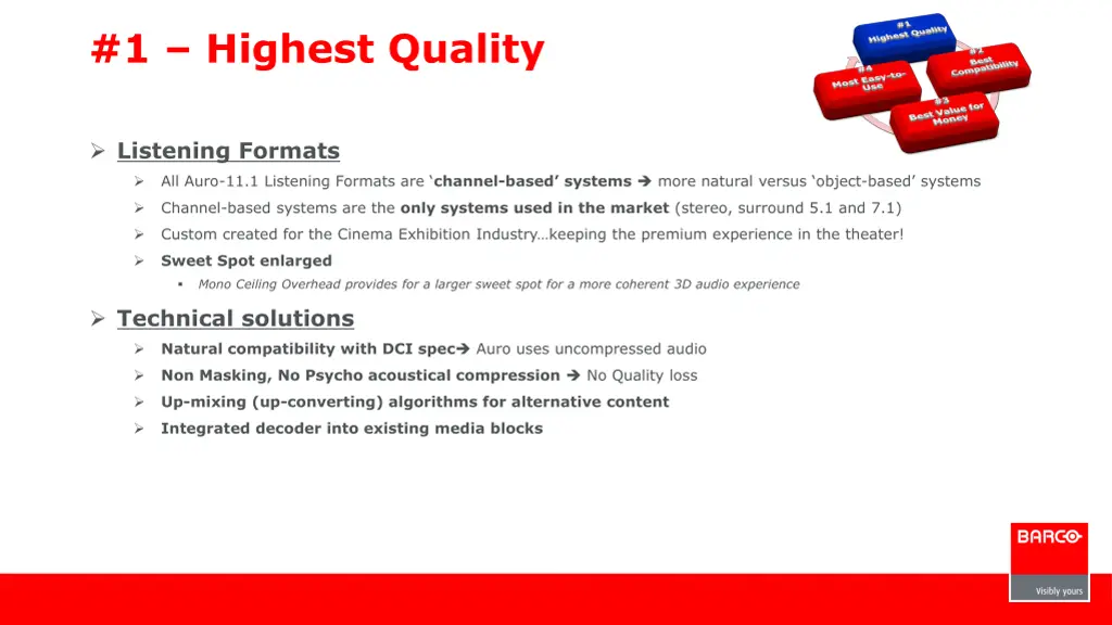 1 highest quality