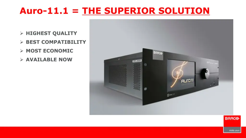 auro 11 1 the superior solution