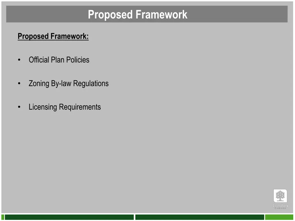 proposed framework