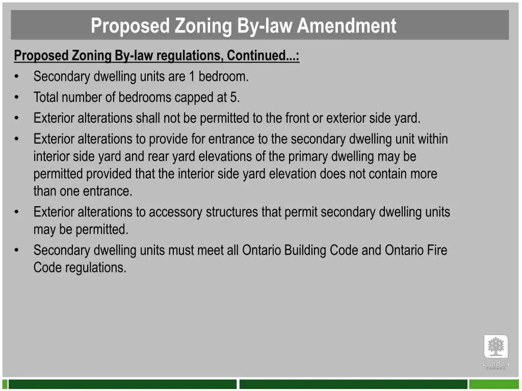 proposed zoning by law amendment 1