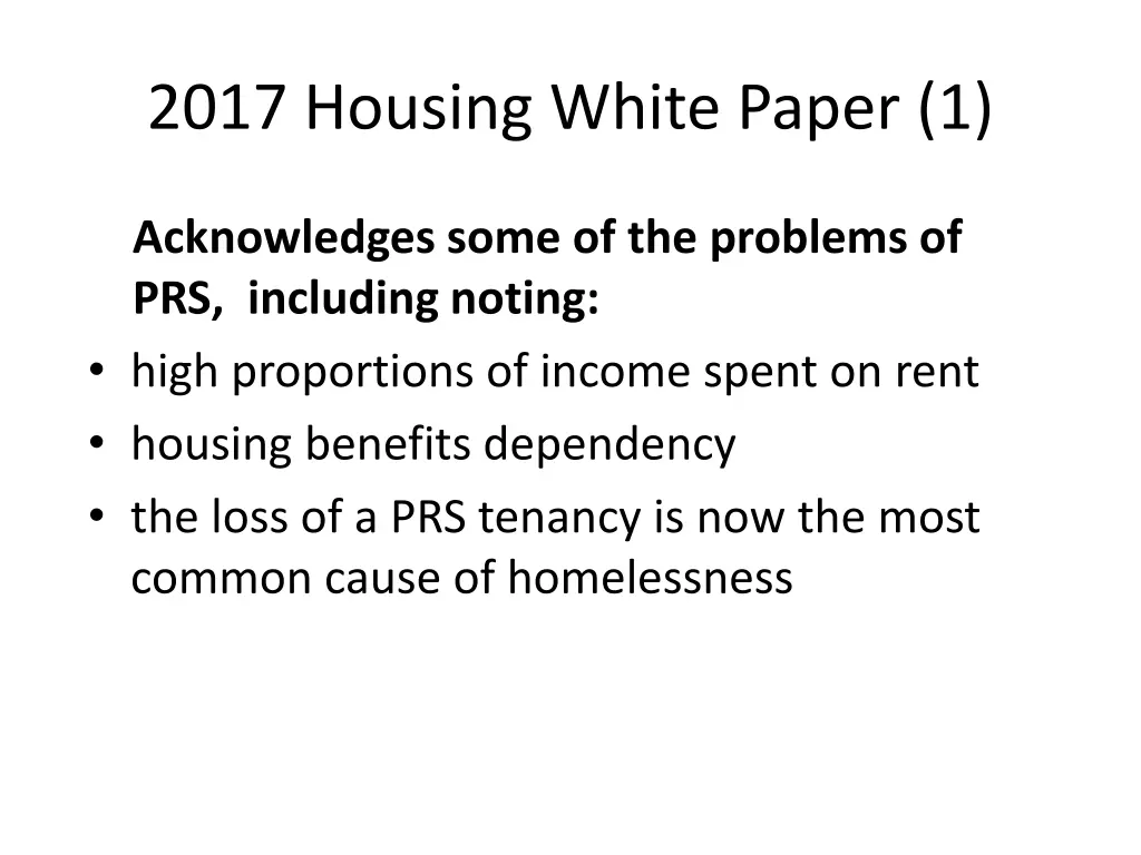 2017 housing white paper 1