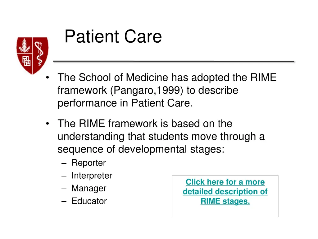 patient care