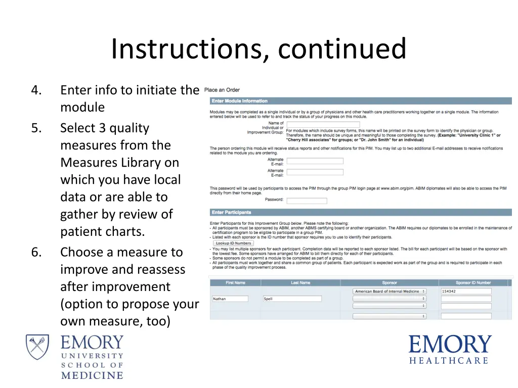 instructions continued