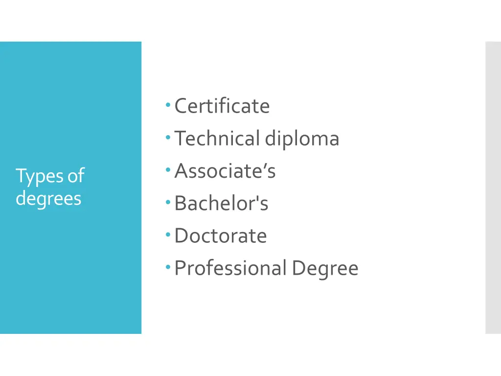 certificate technical diploma associate