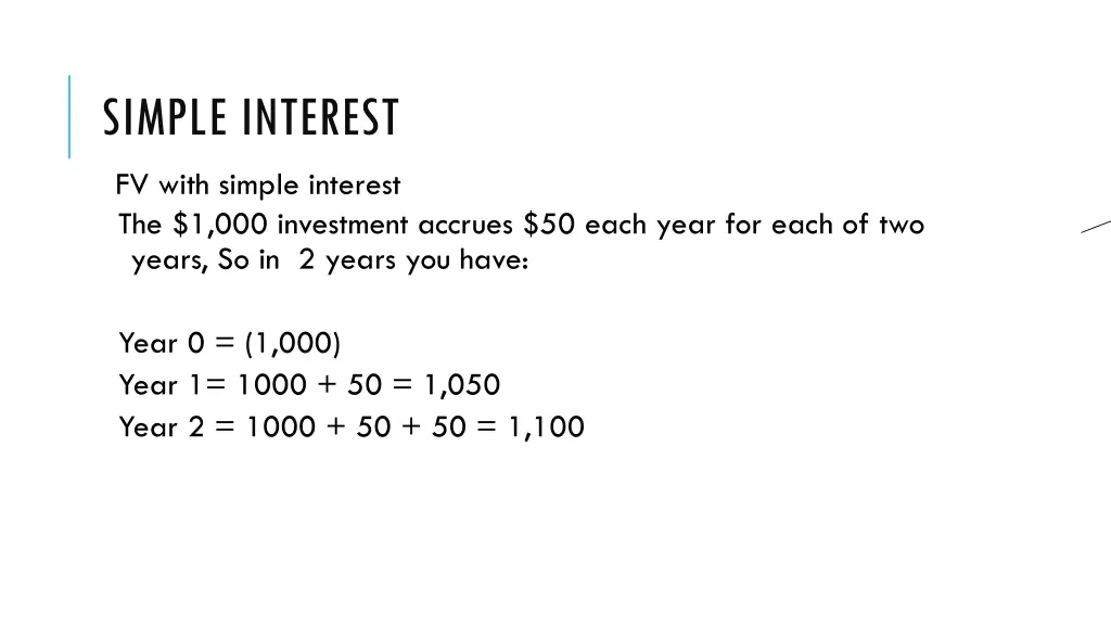simple interest 1