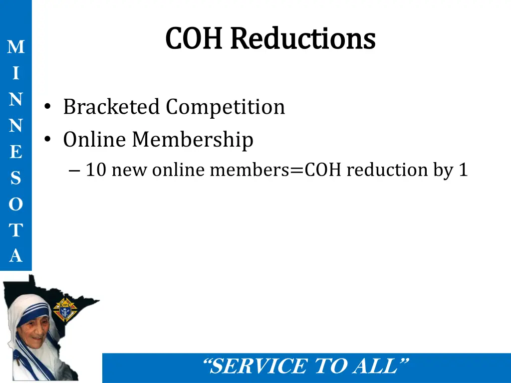 coh reductions coh reductions