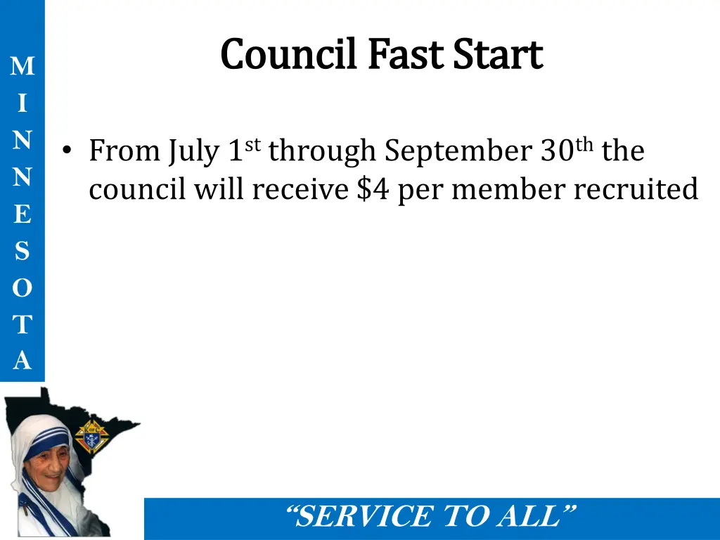 council fast start council fast start
