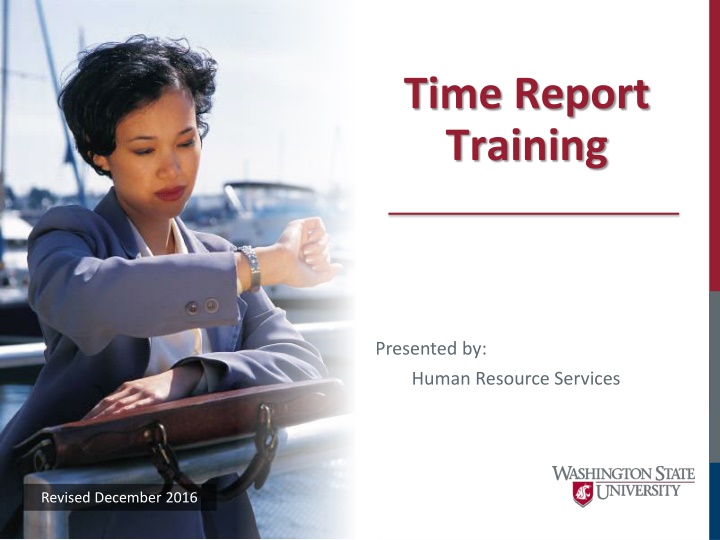 time report training