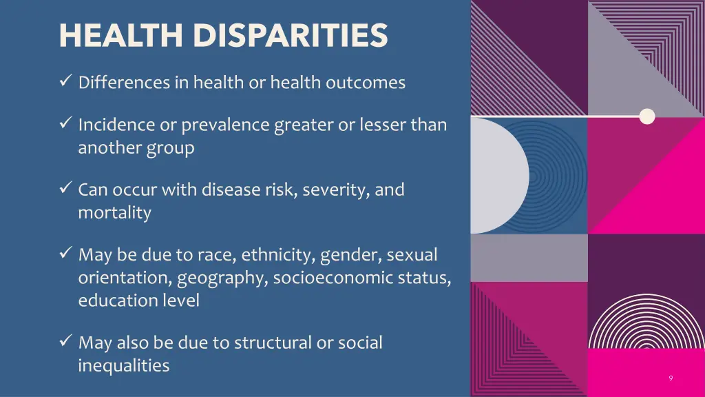 health disparities 1