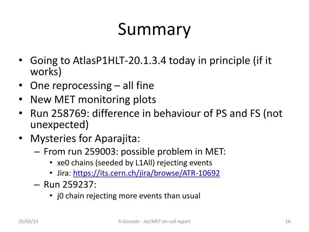 summary