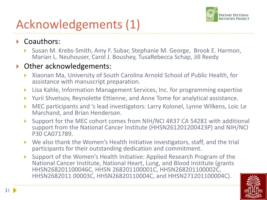 acknowledgements 1