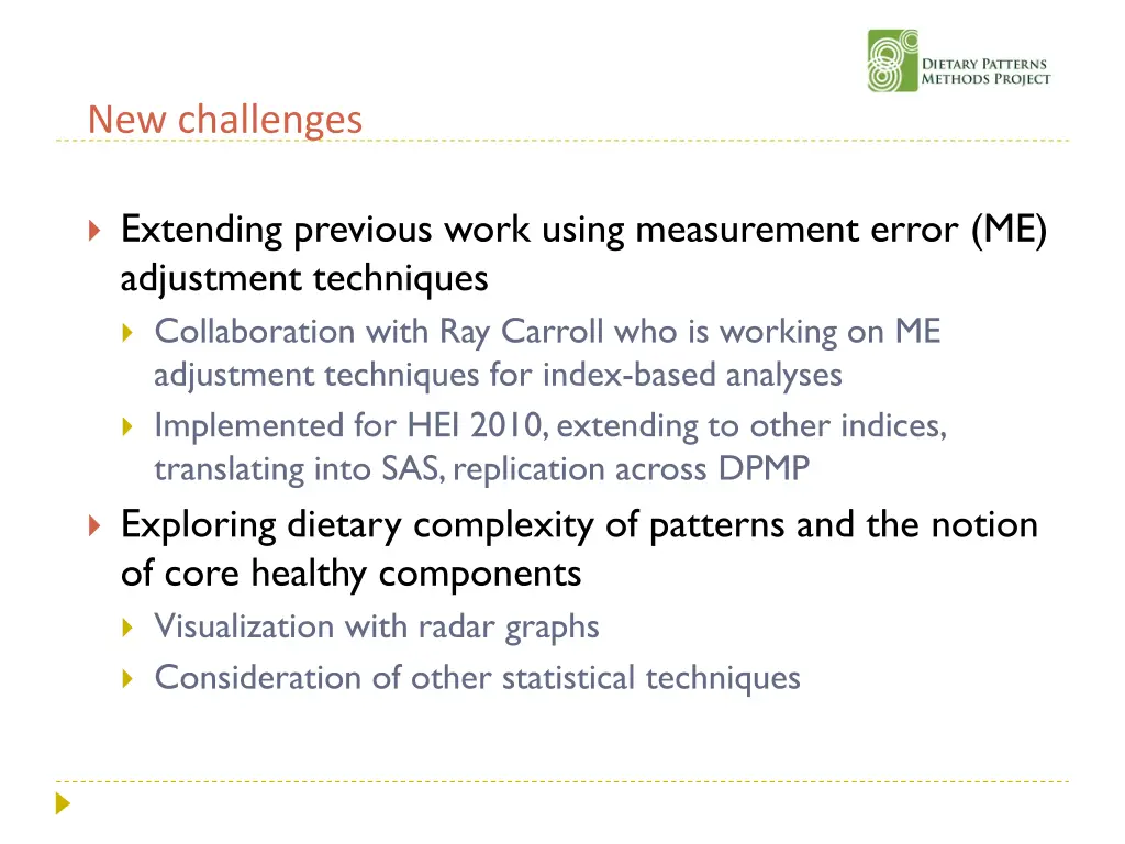 new challenges
