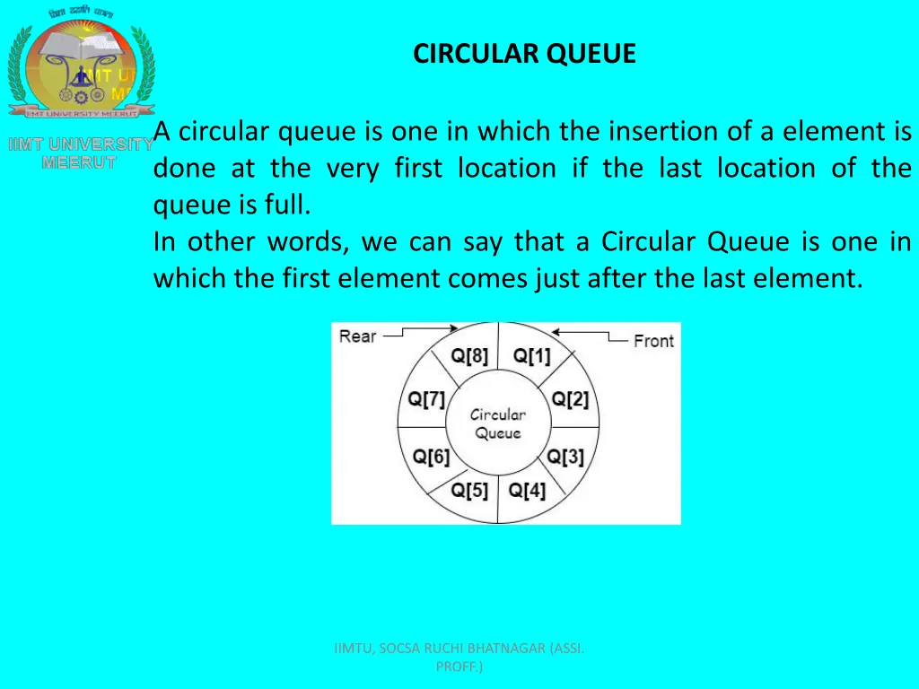 circular queue