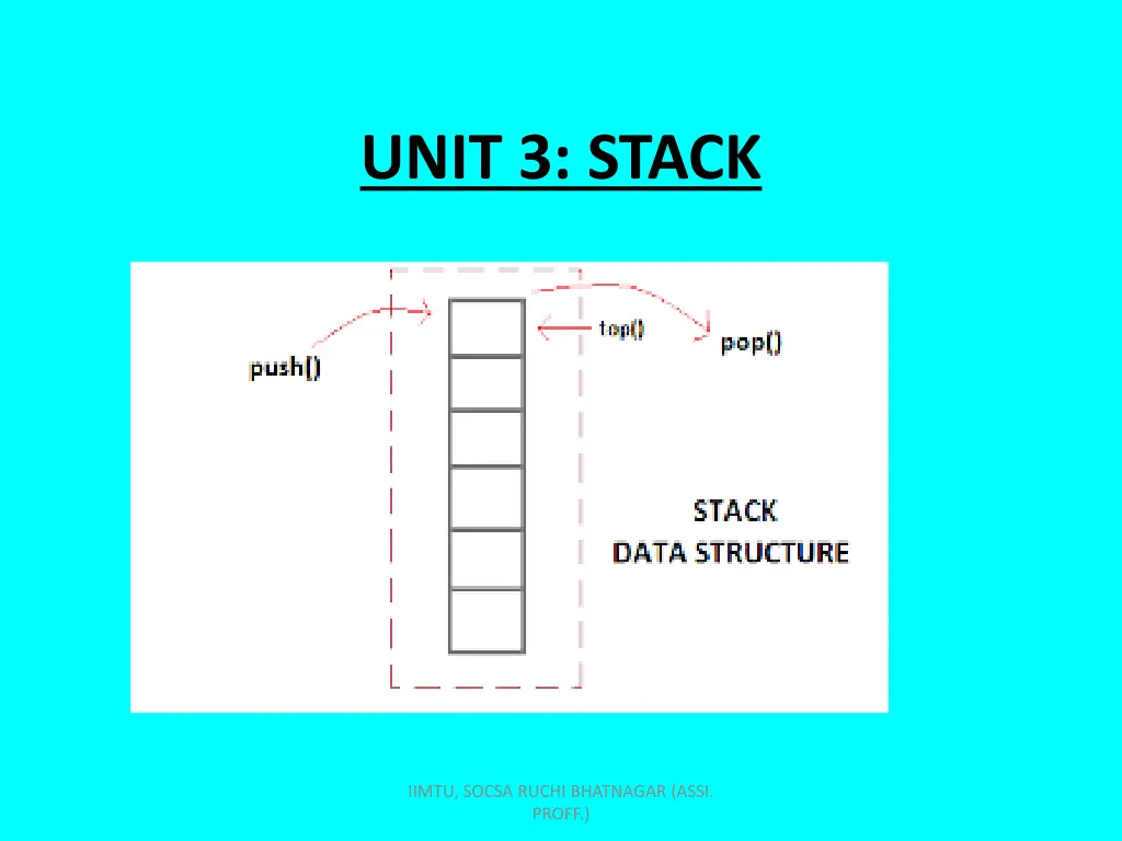 unit 3 stack