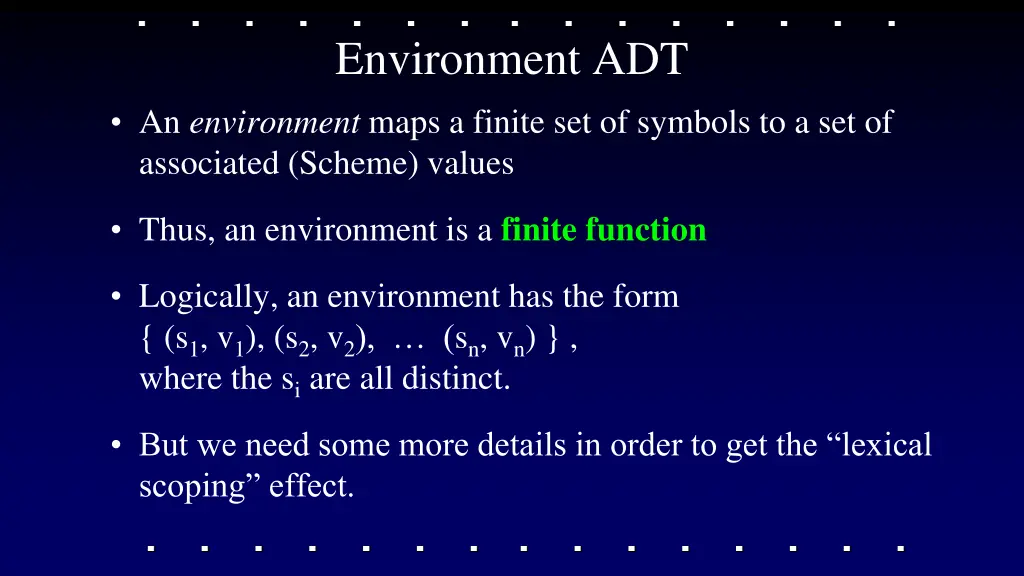 environment adt
