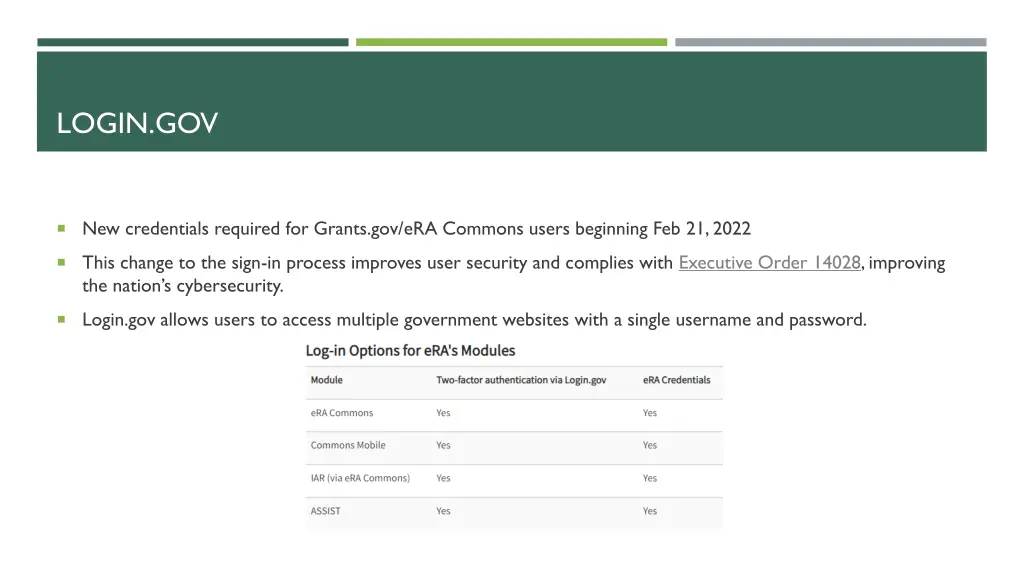 login gov