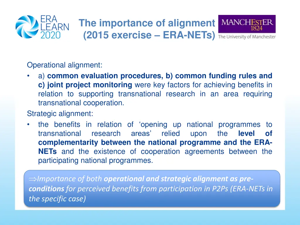 the importance of alignment 2015 exercise era nets
