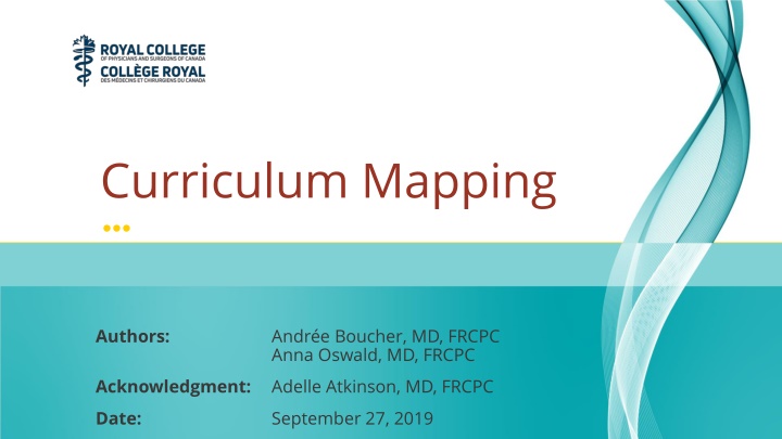 curriculum mapping