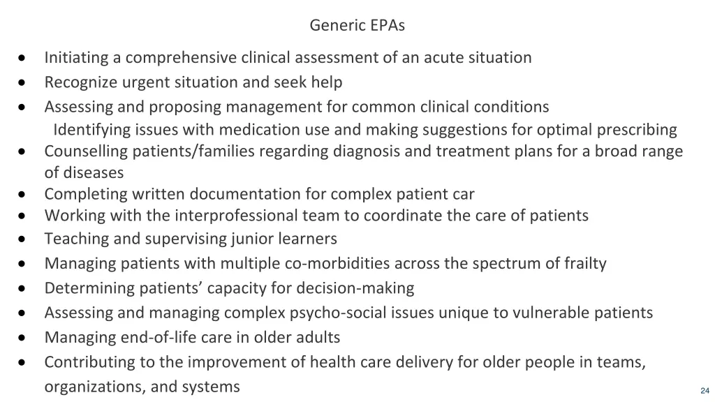 generic epas