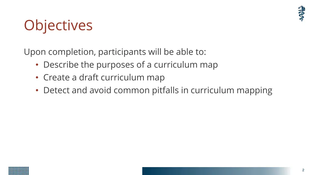 objectives