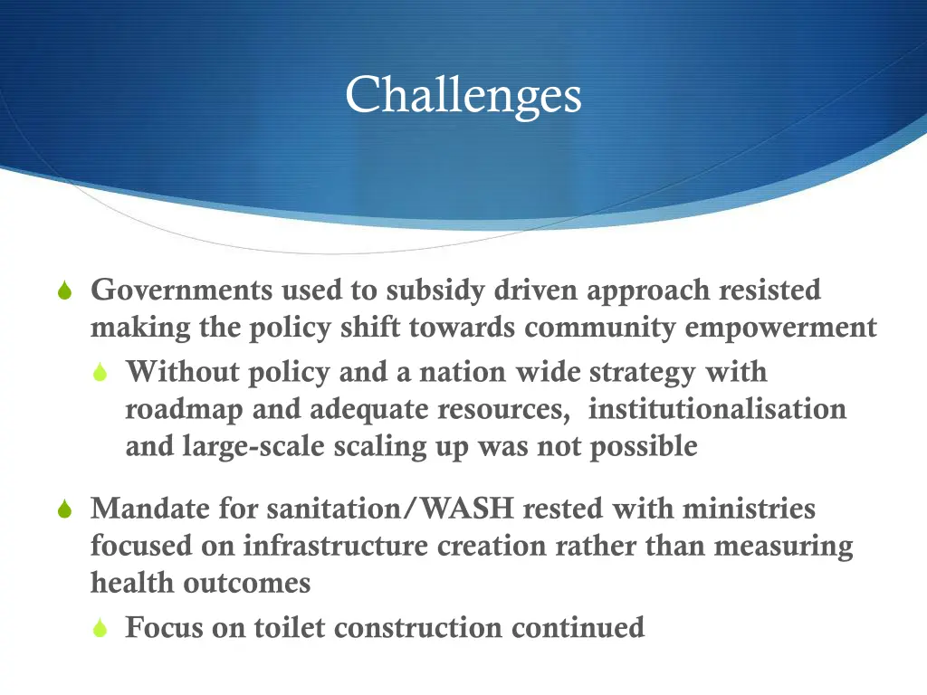 challenges