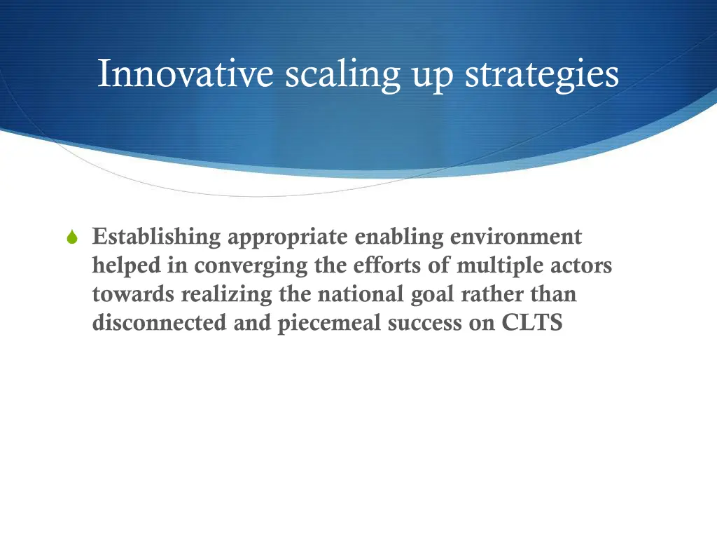 innovative scaling up strategies 3