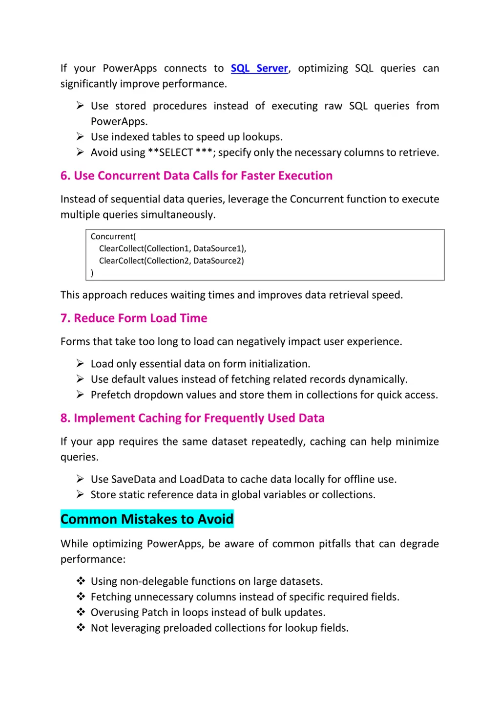 if your powerapps connects to sql server